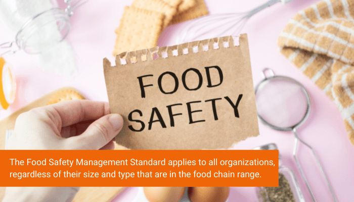 Benefits Food Safety Standard