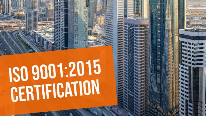 ISO 9001:2015 Certification