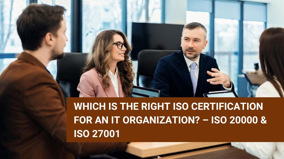 ISO 20000 and ISO 27001