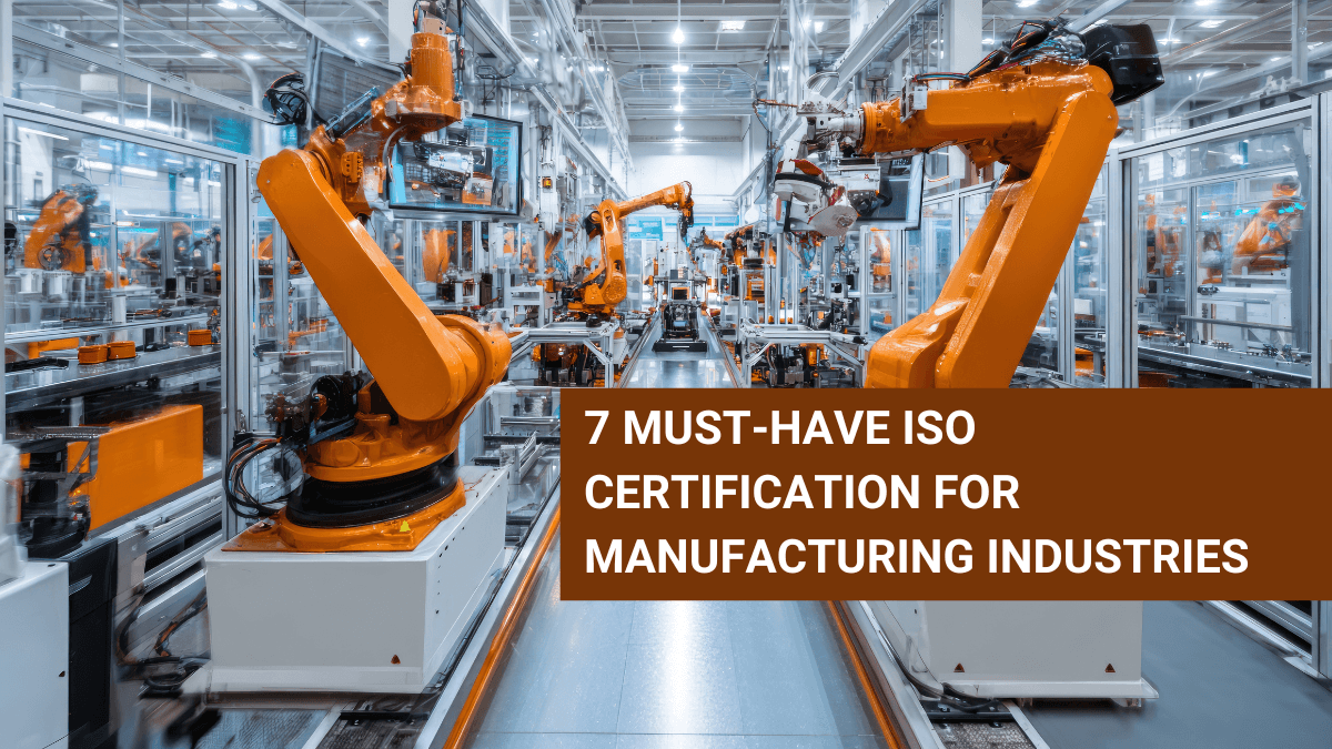 ISO in Manufacturing