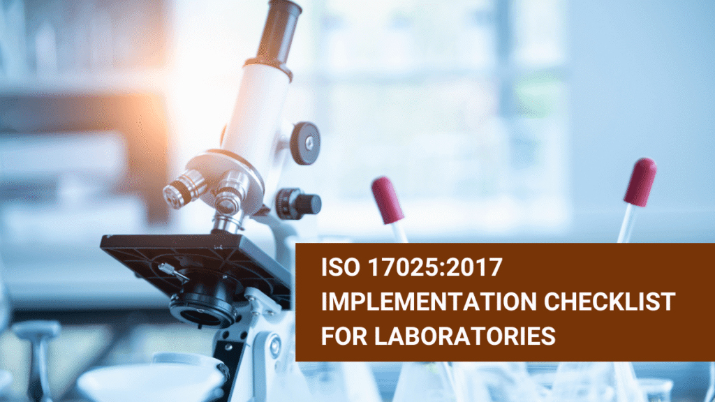 ISO 17025 implementation