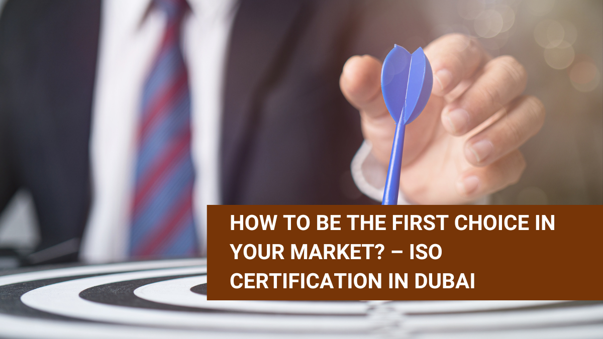 ISO Certification and first choice in market
