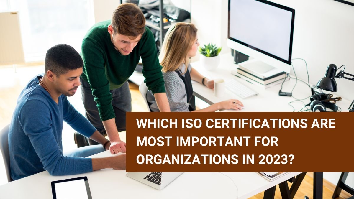 Important ISO Certifications